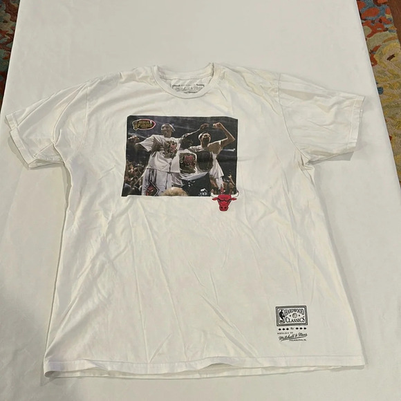 Mitchell & Ness vintage basketball NBA‎ Finals 1996 Chicago Bulls T Tee Shirt XL - Picture 1 of 5